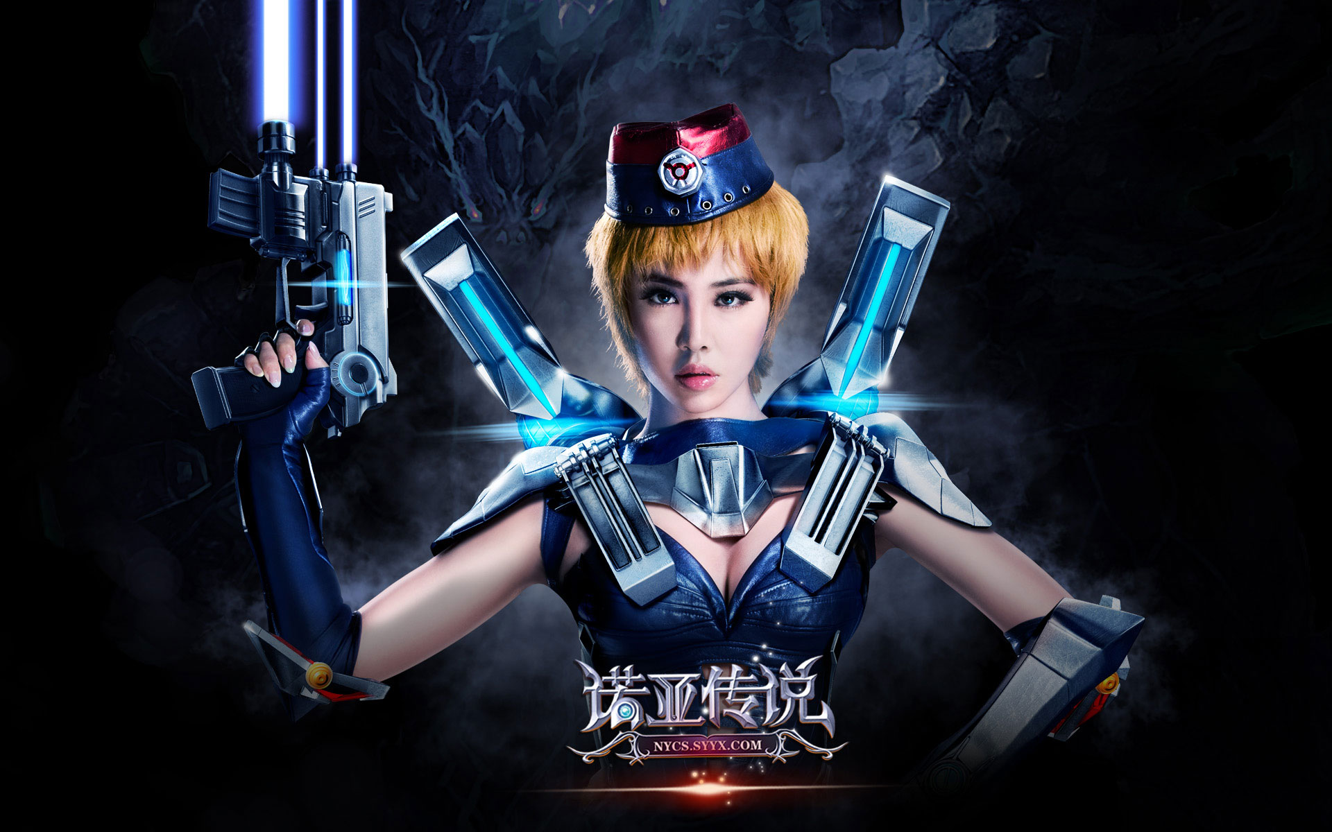 蔡依林代言网游《诺亚传说》壁纸(15)