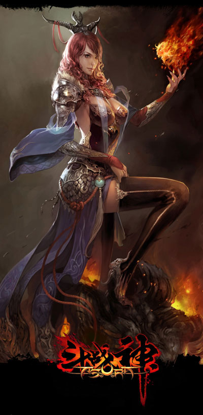 《斗战神》游戏人物原画赏(3)