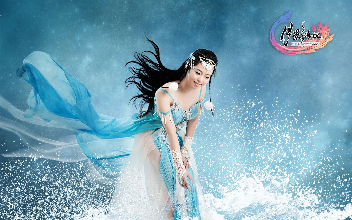 《月影传说》纳兰真精美cos壁纸(7)