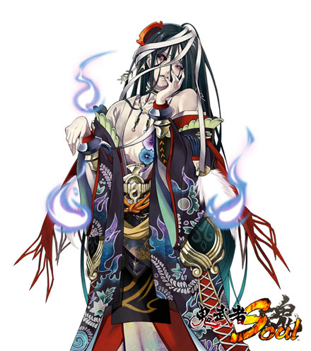 《鬼武者魂》精美人物原画（一）(4)