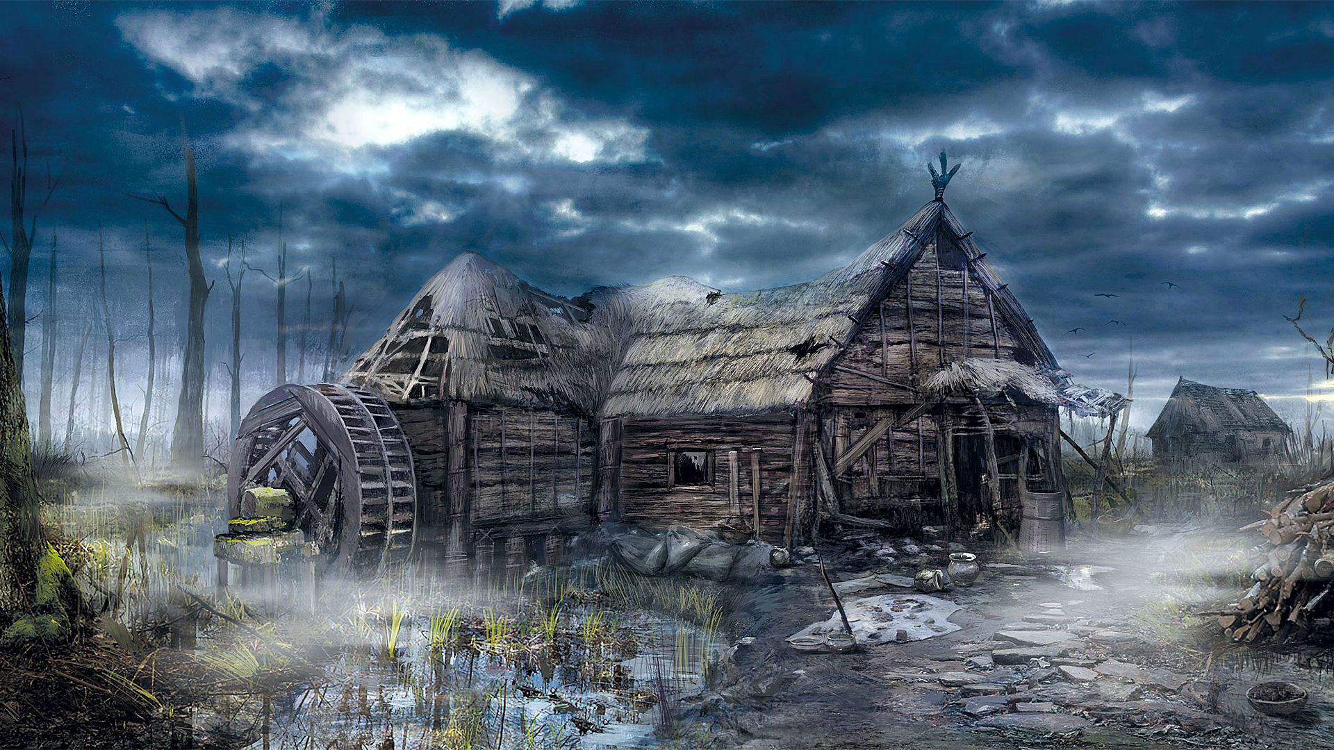 《巫师3》概念艺术高清壁纸(10)