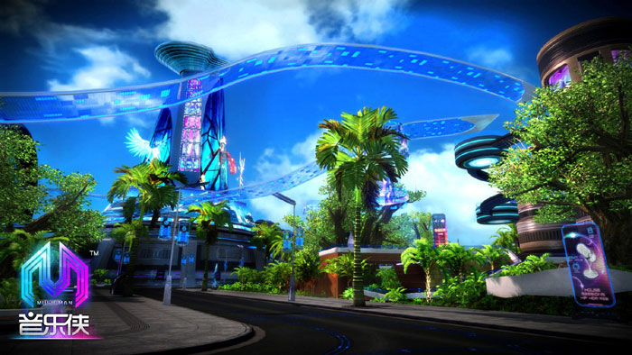 《音乐侠》未来城市截图(3)