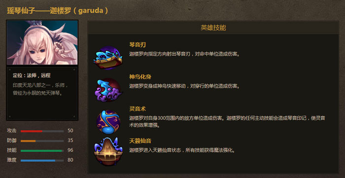 《众神争霸》英雄介绍图(7)