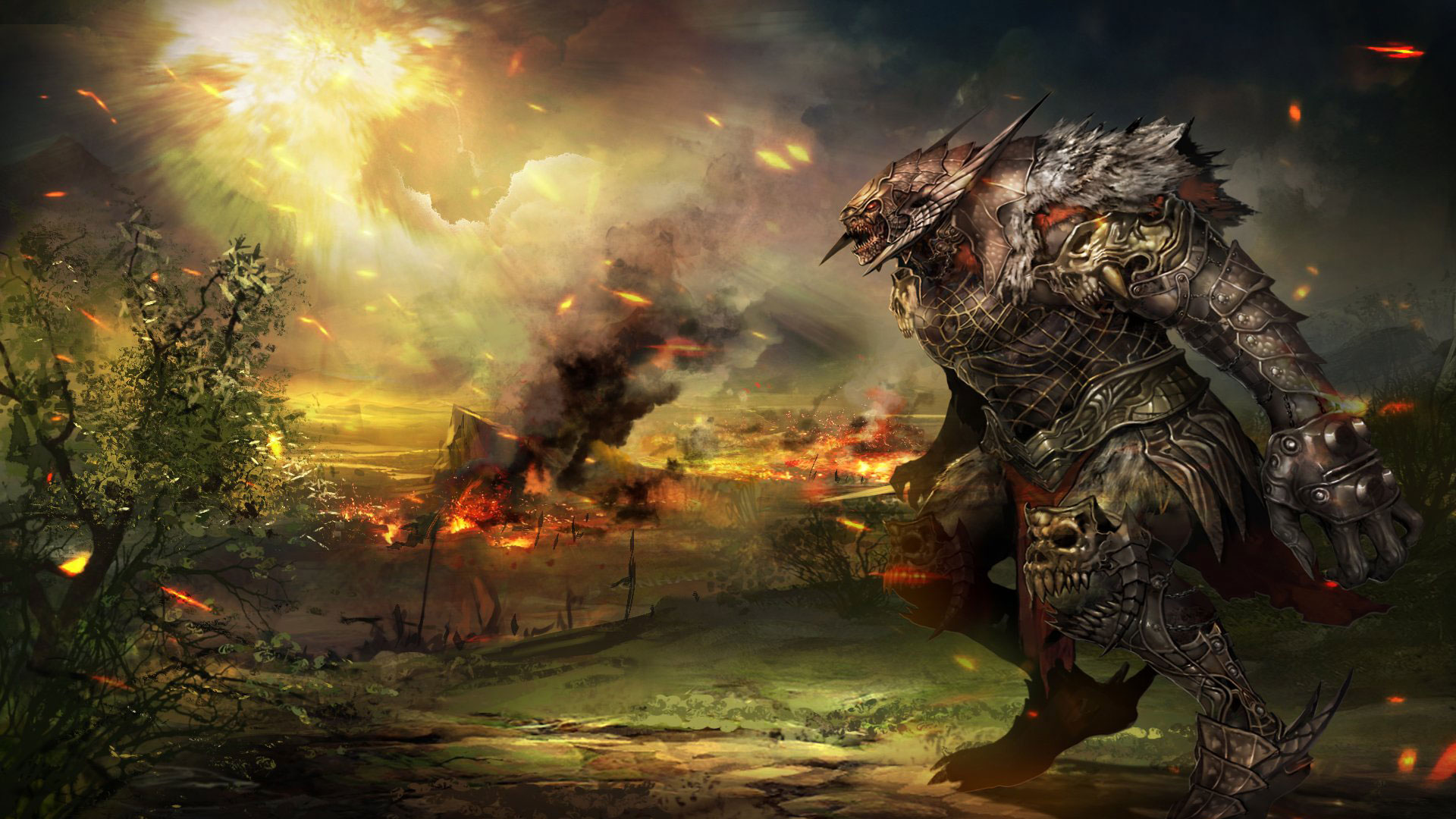 奇幻网游《激战大陆》游戏壁纸(9)