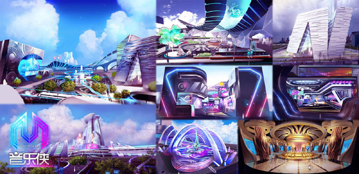 《音乐侠》未来城市截图(7)