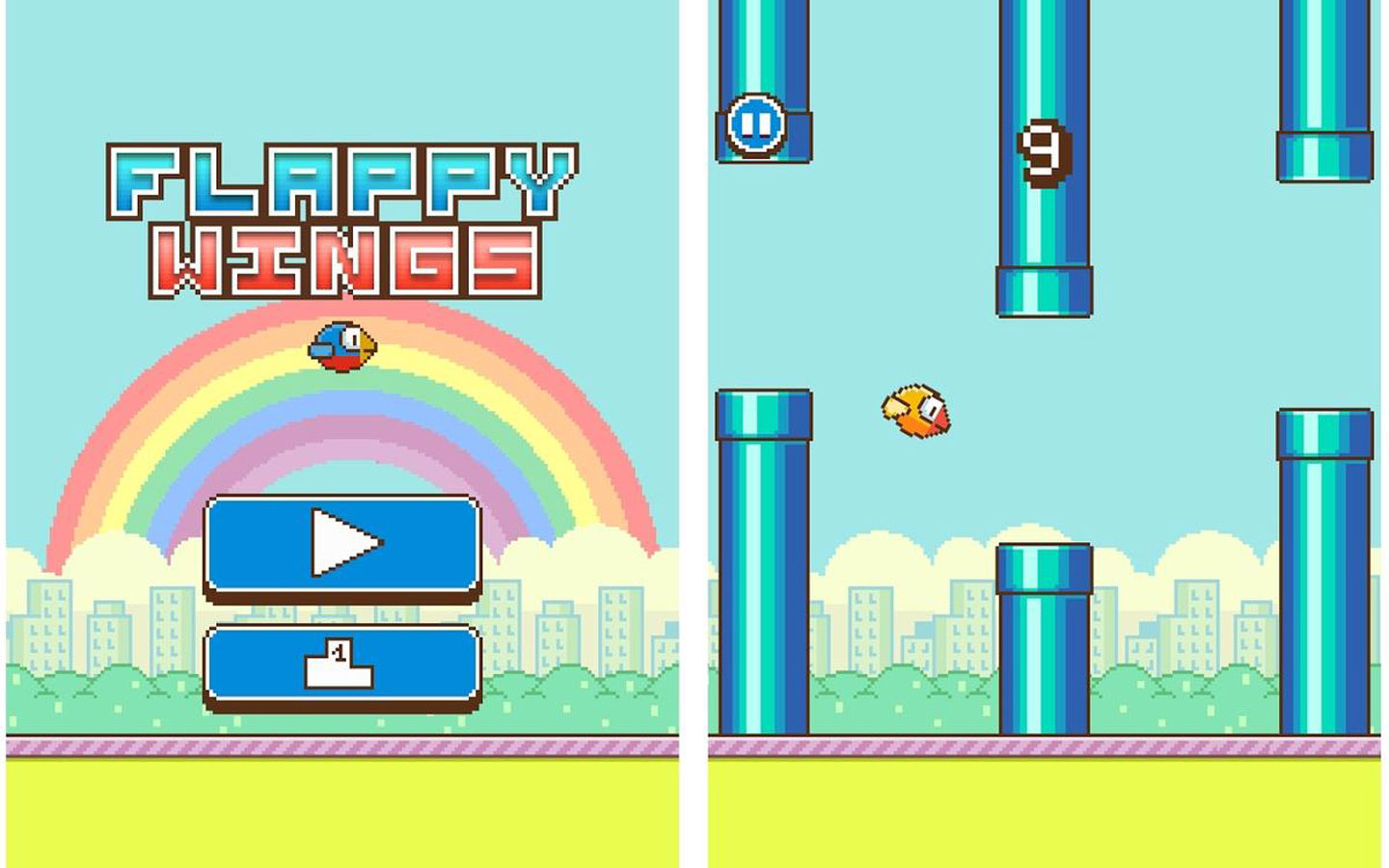 《Flappy Bird》电脑桌面壁纸(6)