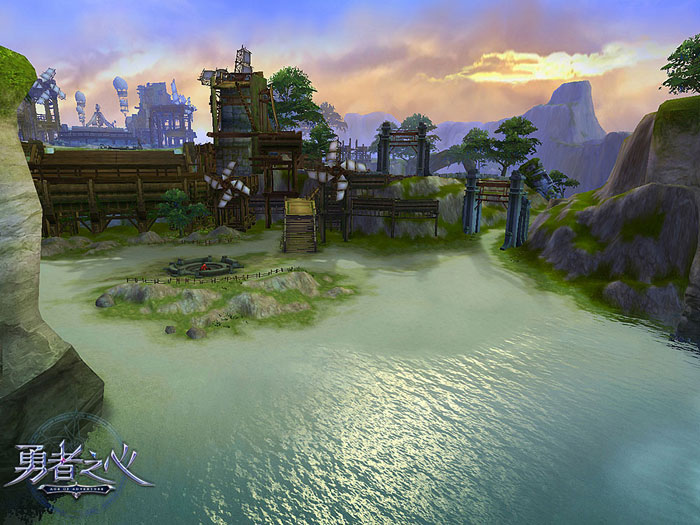 奇幻网游《勇者之心》场景原画(18)
