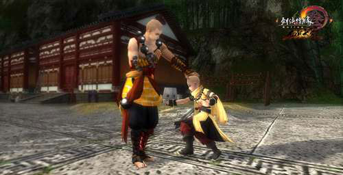 《剑网3》少侠体型截图(2)