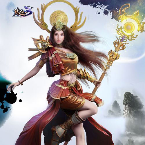 《诛仙3》十四大职业原画截图(5)