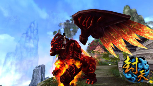 《封天》精美时装坐骑截图(9)