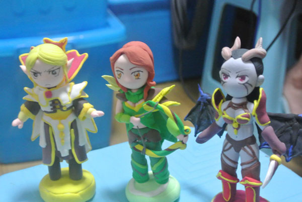 DOTA2女玩家自制萌系黏土英雄(12)