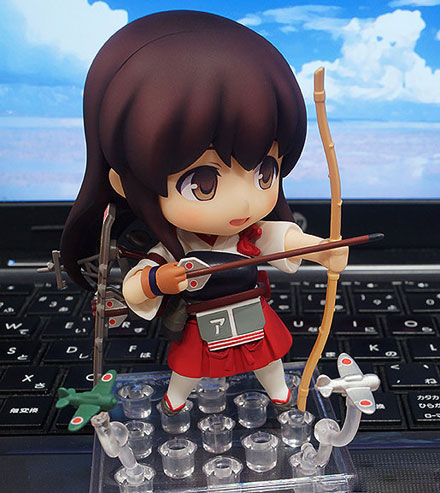 舰娘航空母舰赤城超可爱粘土手办(8)