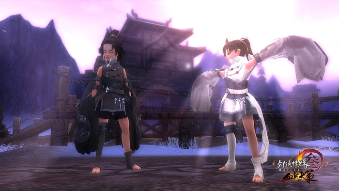 《剑网3》最新时装挂件截图(8)