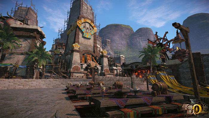 《怪物猎人ol》新城市梅杰波尔坦截图(3)