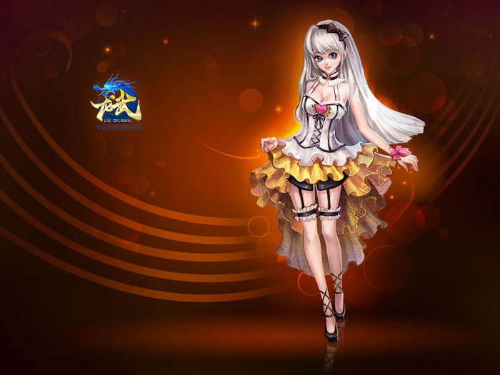 《龙武》欧洲宫廷风时装展示图(3)