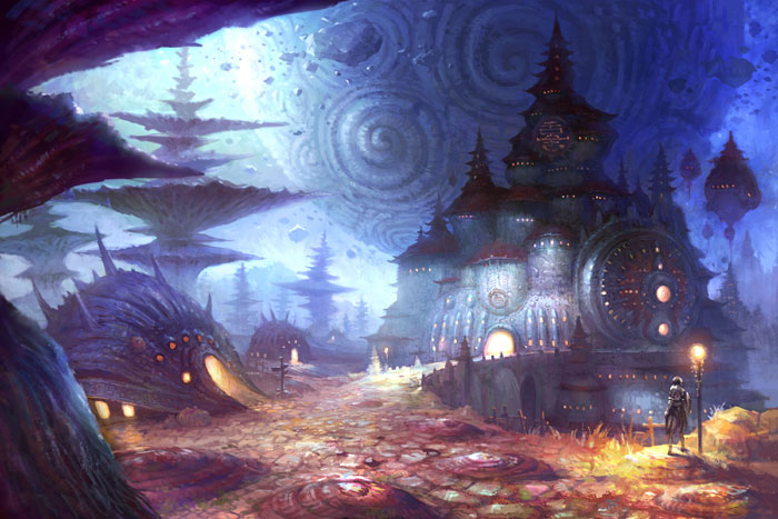 剑灵精美场景原画图(3)