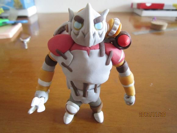 DOTA2玩家自制英雄软陶(12)