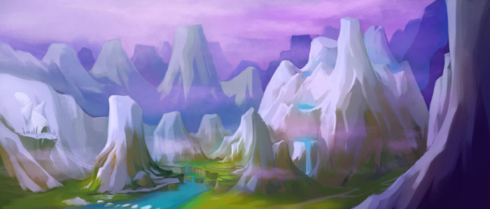 《摩登原始人》场景原画赏(8)