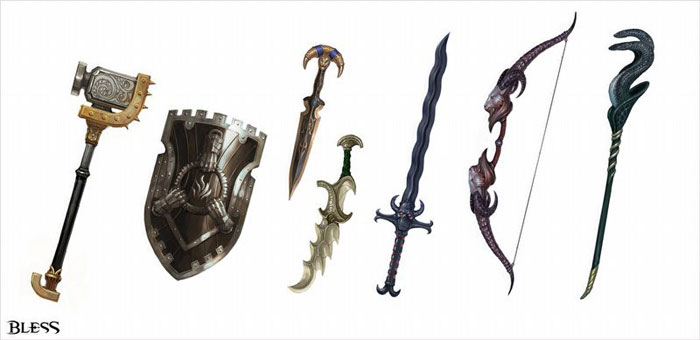 韩服《BLESS》武器截图(7)