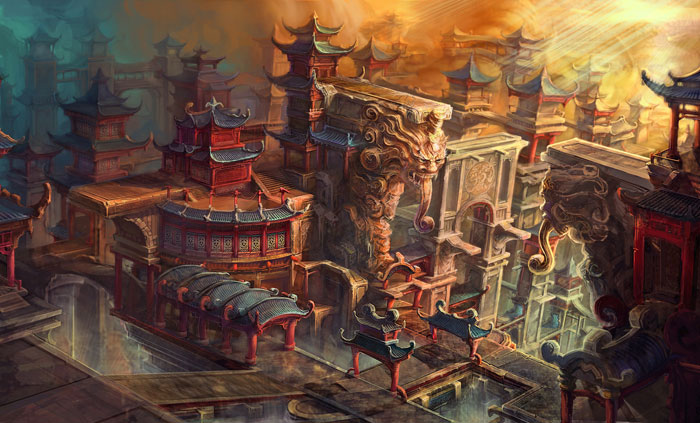 RPG网游《天境》原画截图(4)