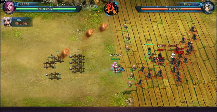 横版页游《龙狼三国》最新截图(6)