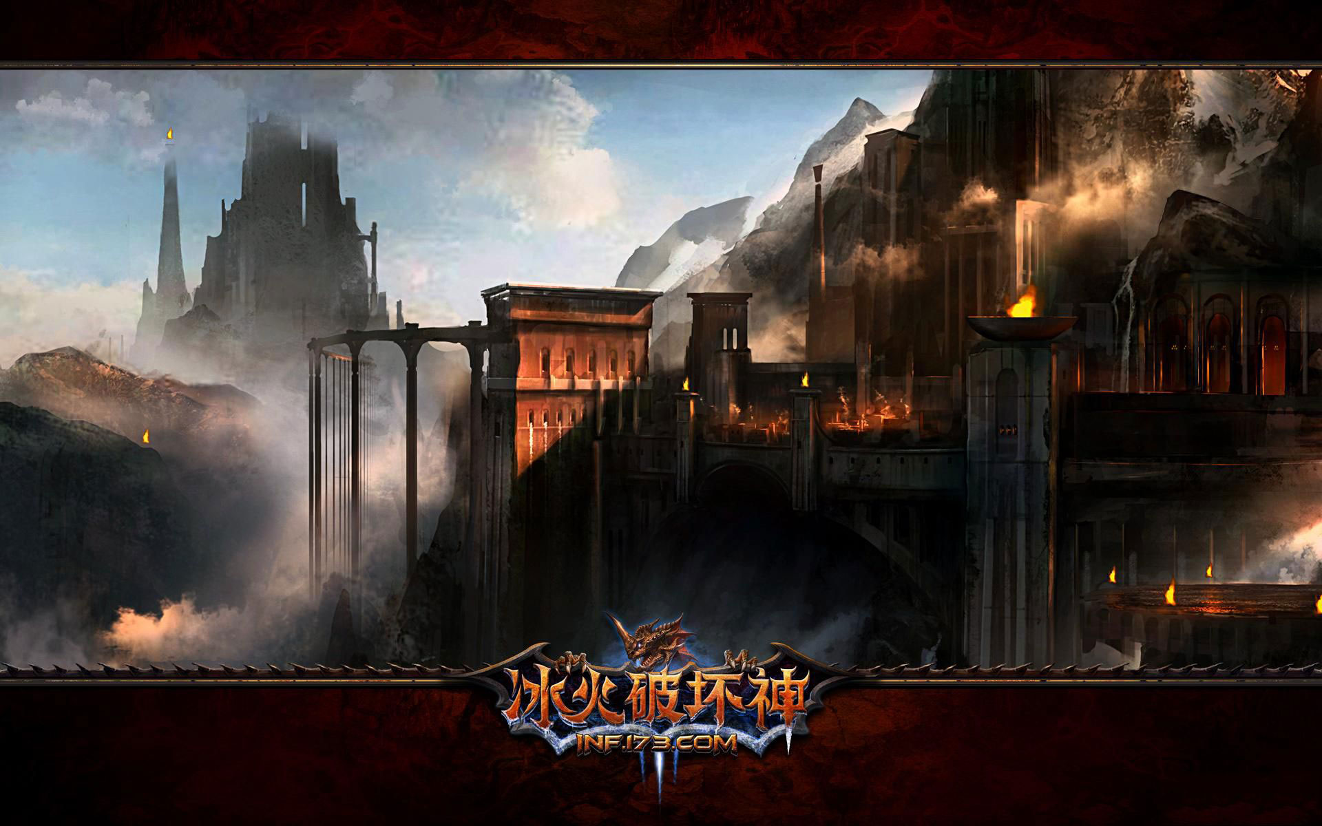 《冰火破坏神》高清宽屏壁纸(7)