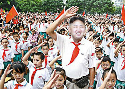 金正恩视察搞笑图片集(5)