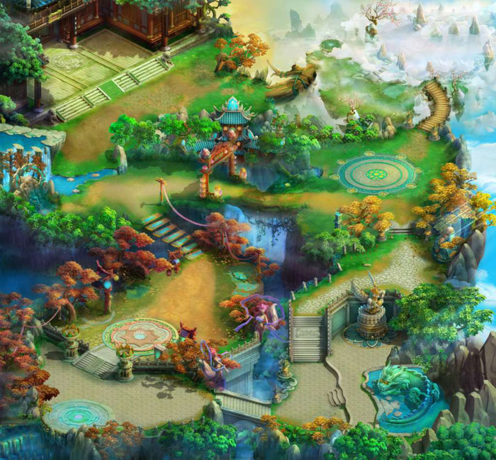 《汉王传奇》精美场景原画(8)