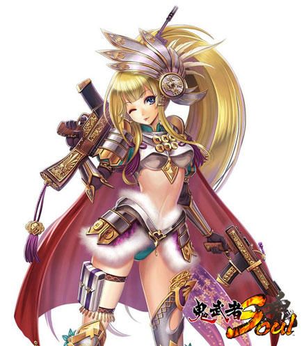 《鬼武者魂》精美人物原画（一）(3)