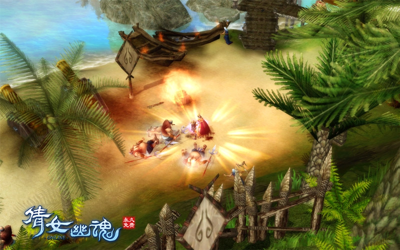 《倩女幽魂》实景战斗截图(10)