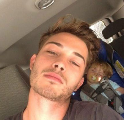 巴西男模与儿子合影搞笑图赏(4)