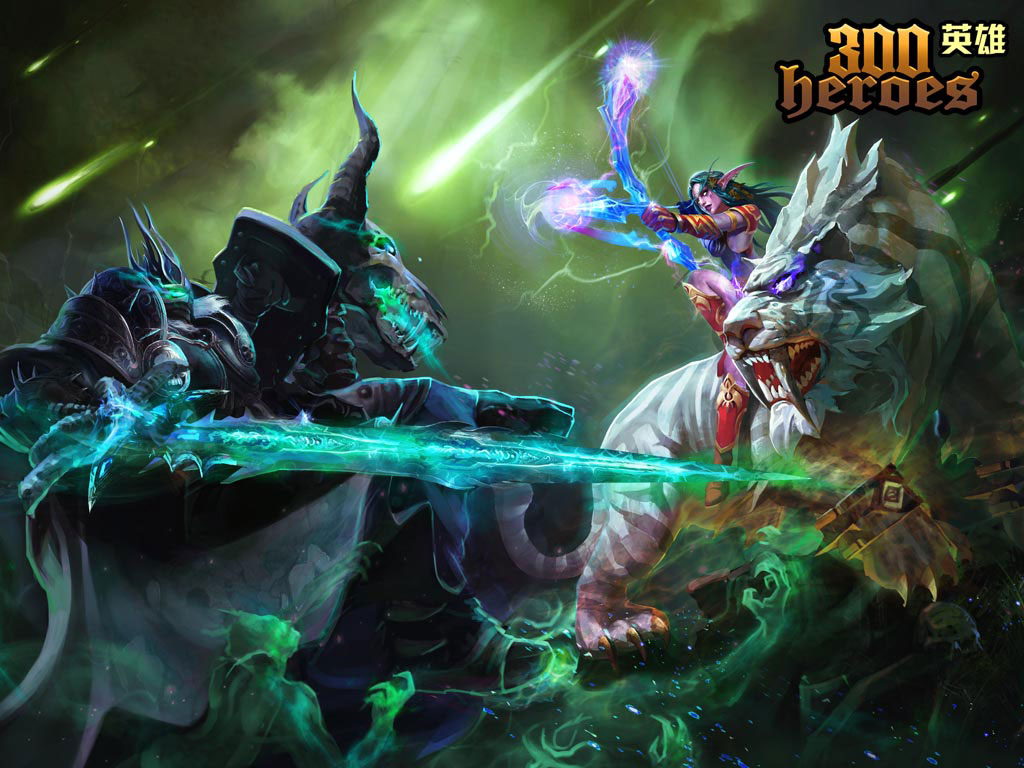 3D网游《300英雄》精美壁纸(11)