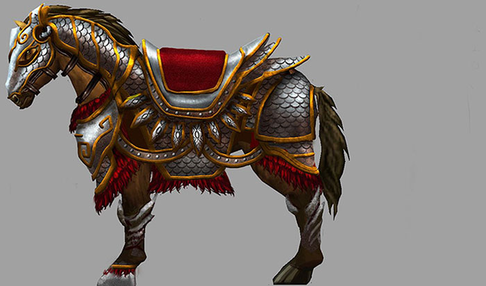 《龙神大陆》游戏坐骑原画截图(4)