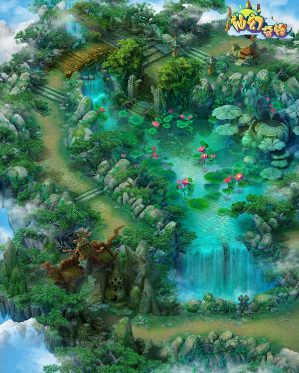 《仙幻奇缘》游戏原画截图(6)