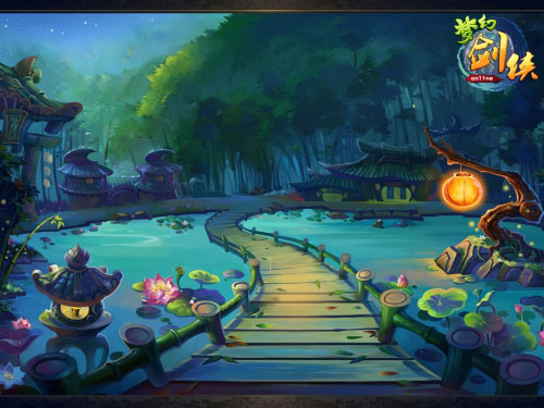 《梦幻剑侠》游戏场景截图(2)