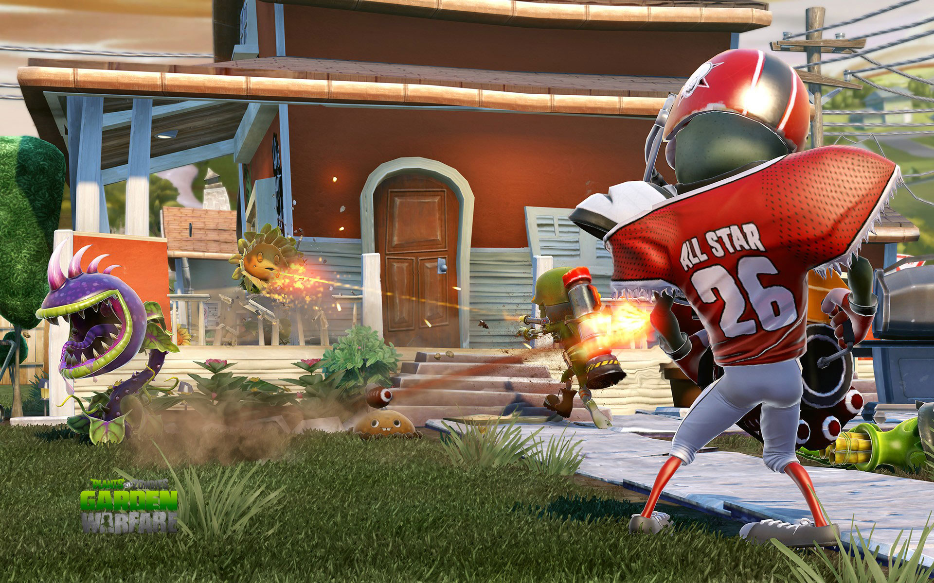 《植物大战僵尸：花园战争》高清宽屏壁纸(8)