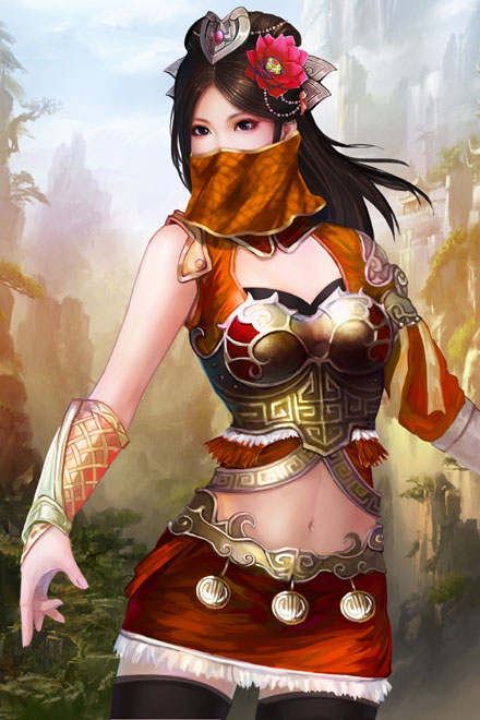 《美姬爱作战》精美人物原画图赏(8)