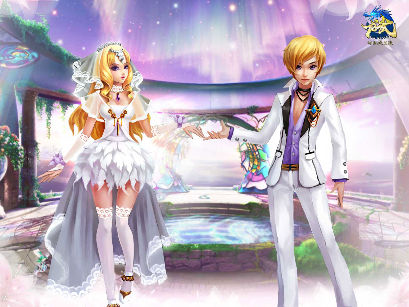 《龙武》浪漫情缘壁纸赏(6)