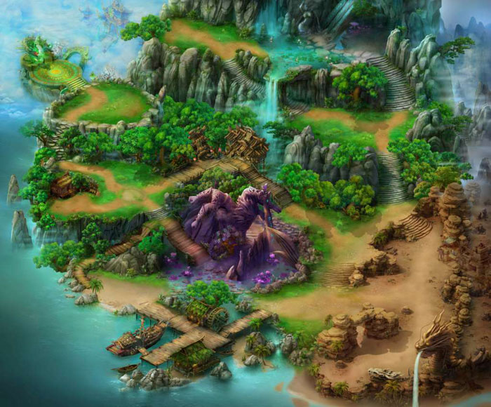 《汉王传奇》精美场景原画(3)