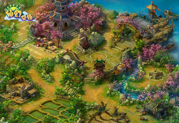 《仙幻奇缘》游戏原画截图(8)