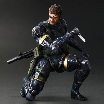 《合金装备5：零点地带》斯内克逼真手办(3)