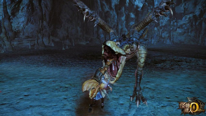 动作网游《怪物猎人ol》战斗画面截图(8)