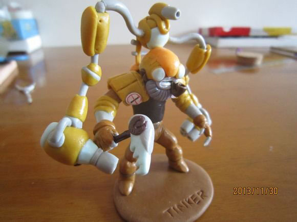 DOTA2玩家自制英雄软陶(10)