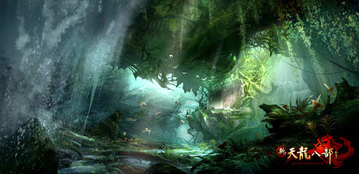 《新天龙八部》精美场景原画截图(7)