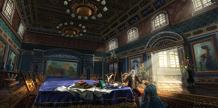 《大航海志》精美原画截图(5)