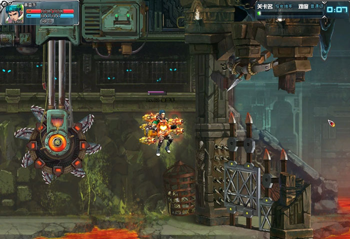 《爆裂天空》十大关卡机关截图(10)