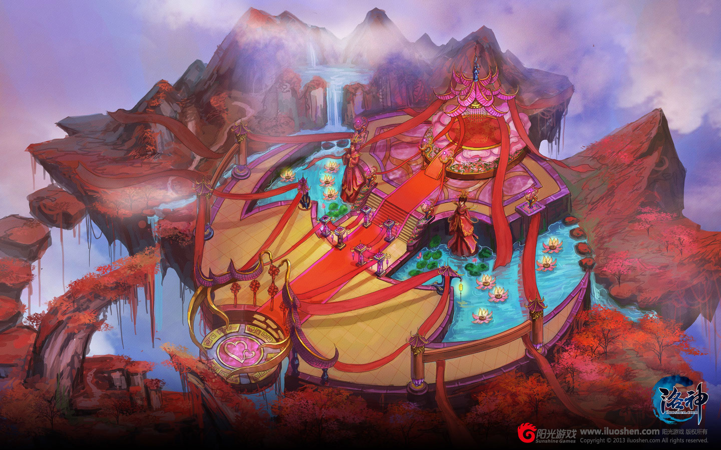 《洛神》精美游戏场景壁纸(2)