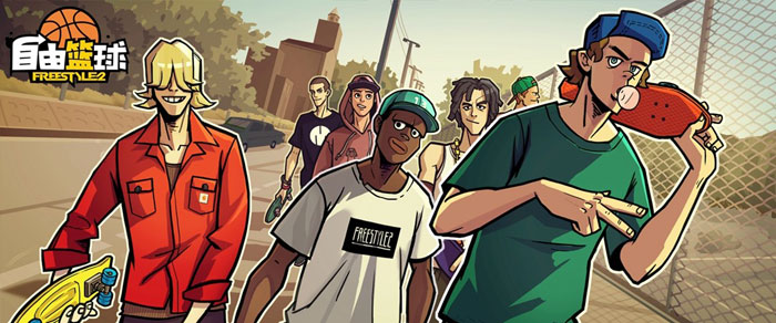 《自由篮球》游戏原画截图(8)