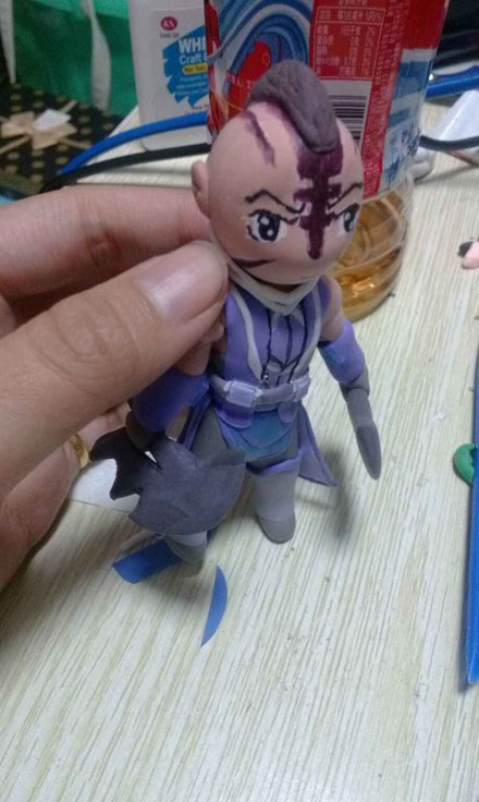 DOTA2女玩家自制萌系黏土英雄(4)