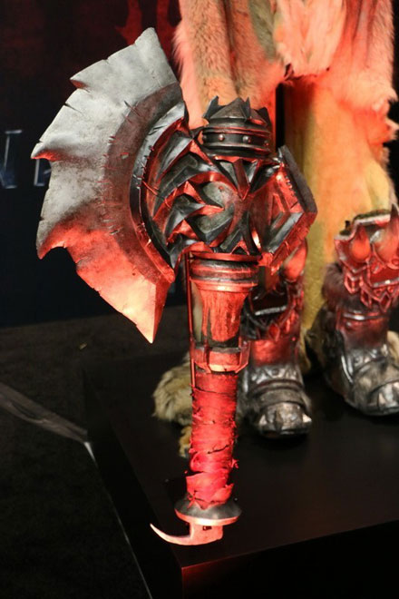 暴雪嘉年华《魔兽世界》电影道具图赏(12)